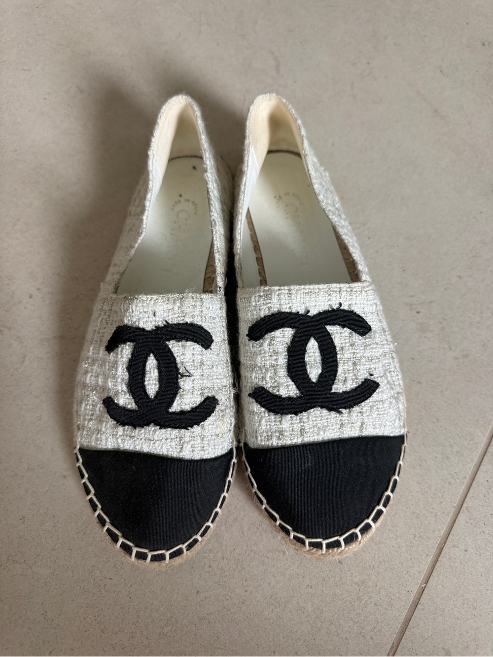 CHANEL Espadrille shoes